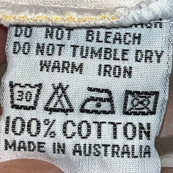 KEN DONE SPORT MADE IN AUSTRALIA VINTAGE 80's ARTSY WOMEN'S GOLF POLO SHIRT TOP - Picture 8 of 8